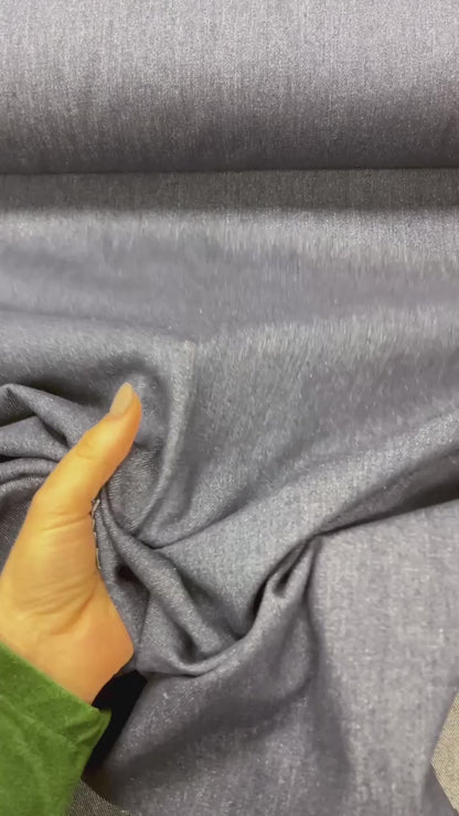 Tissu denim bleu moyen 280 g/m²
