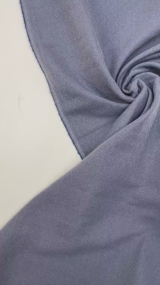 Itālijas poliamīda un zīda divkāršā pinuma audums-zils 230 g/m²