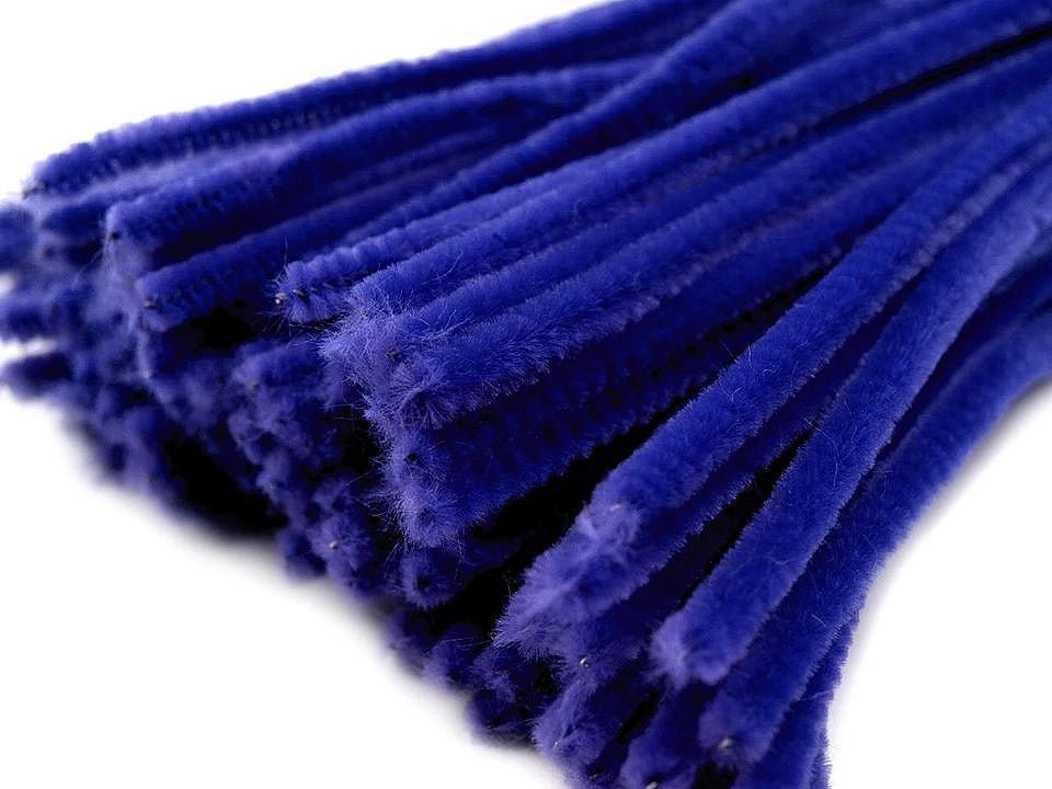 Fil chenille | Ø6 mm (30 cm) |20 pcs.|tons assortis