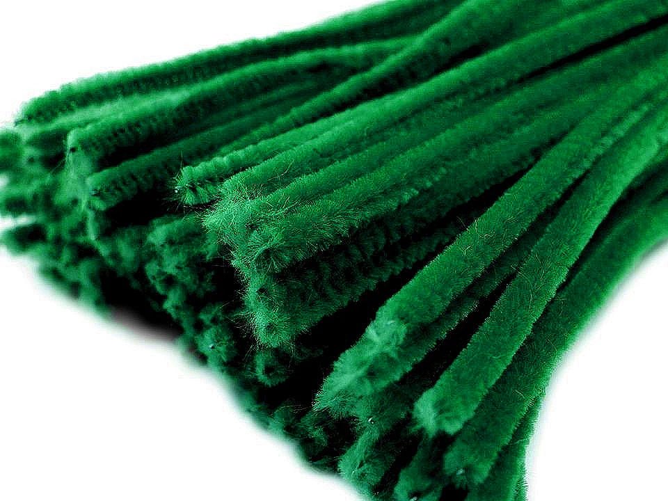 Fil chenille | Ø6 mm (30 cm) |20 pièces|tons assortis