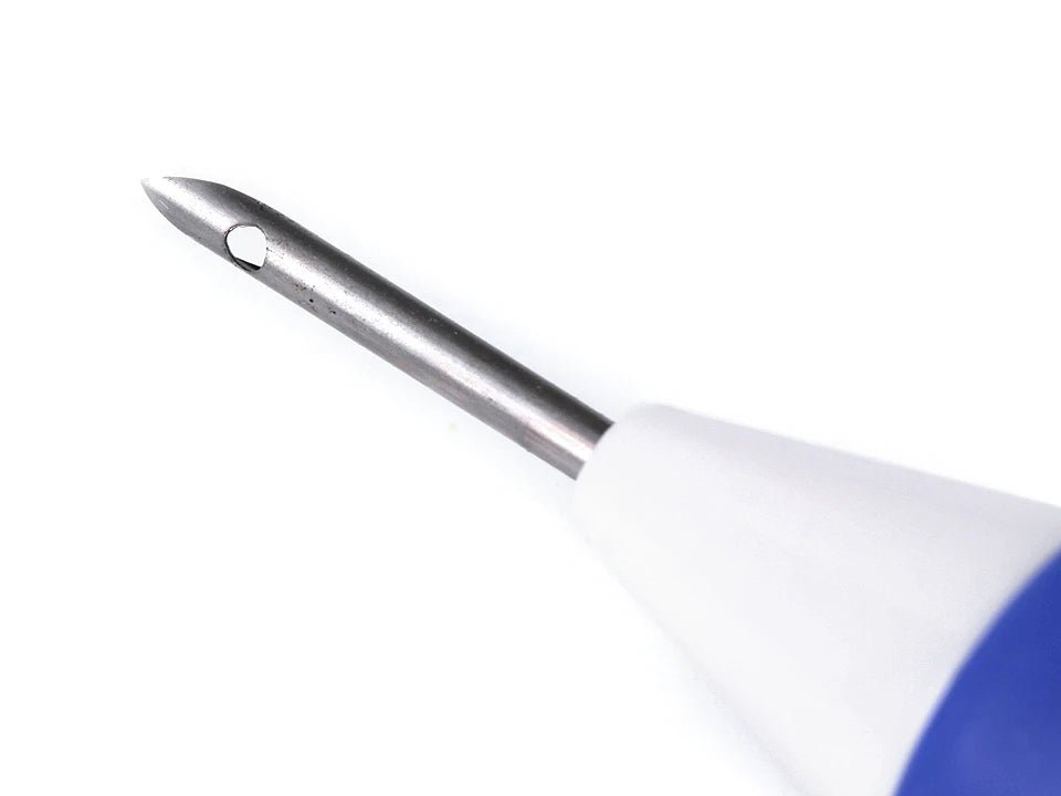 Kit de broderie Punch Needle | 3 aiguilles de tailles différentes | Longueur 13 cm