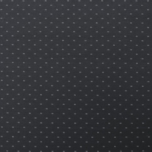 Tissu en maille Punta di Roma - motif à pois gris 325 g/m²