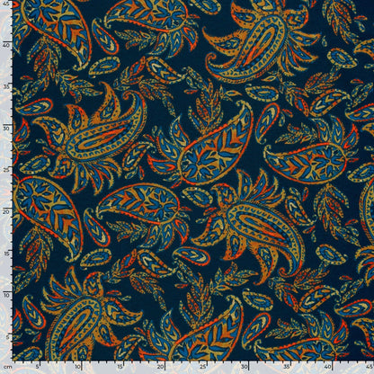 Image en tissu jersey Punto di Roma à motif coloré 275 g/m² – disponible chez Šarlotes audumi