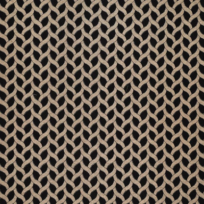Image avec tissu en maille Punto di Roma - motif à pois gris 240 g/m² – disponible chez Šarlotes audumi