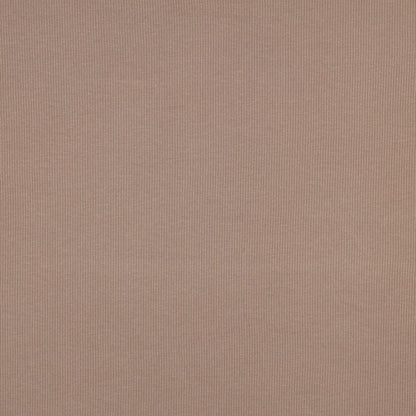 Jersey de coton côtelé (RIB JERSEY) - gris brun 240 g/m²