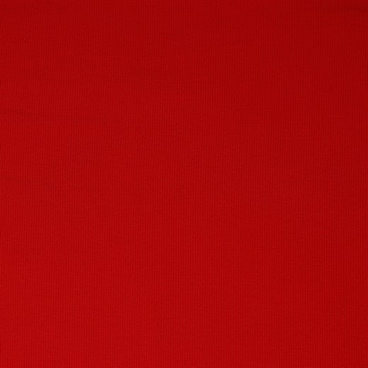 Jersey de coton côtelé (RIB JERSEY) - rouge 240 g/m²