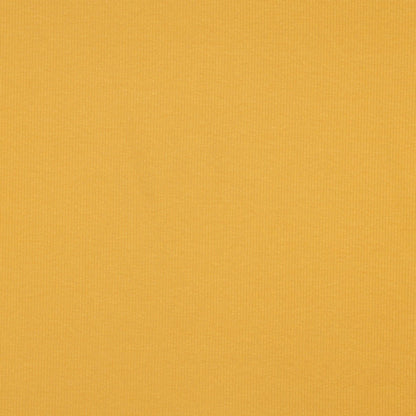 Jersey de coton côtelé (RIB JERSEY) - jaune moutarde 240 g/m²