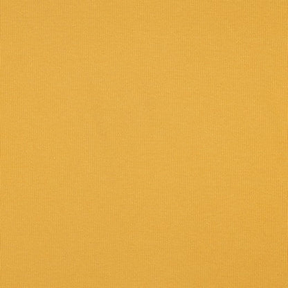 Jersey de coton côtelé (RIB JERSEY) - jaune moutarde 240 g/m²