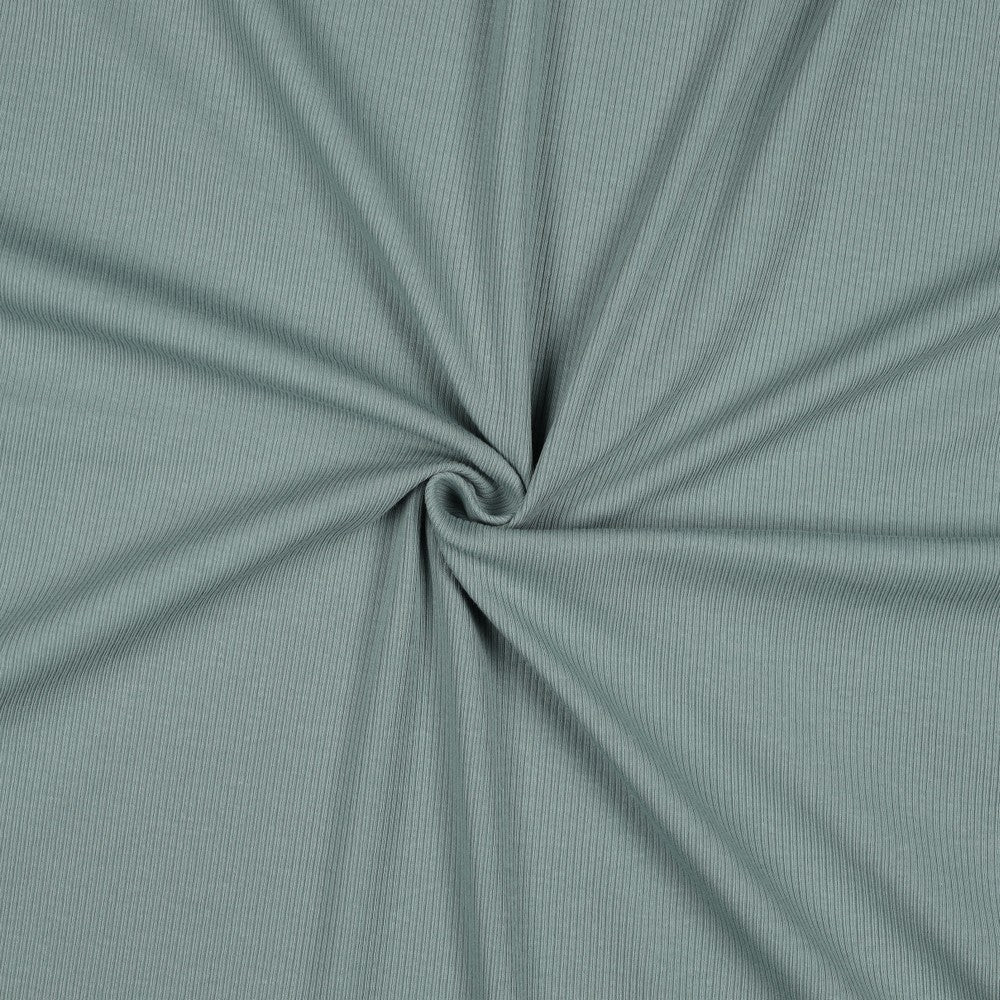 alt
Jersey de coton côtelé (RIB JERSEY) - vert menthe foncé 240 g/m²