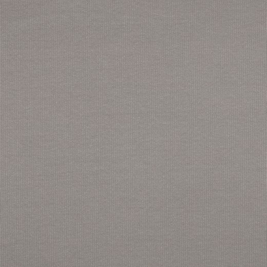 Ribbed cotton jersey (RIB JERSEY) - dark grey 240 g/m²