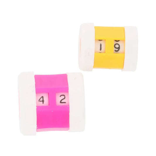 alt
Image of Pony row counter, S and L size, for precise knitting (2.00–7.50 mm) – available at Šarlotes audumi