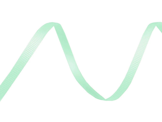 Grosgrain ribbon 5 mm - mint (5 m pack)