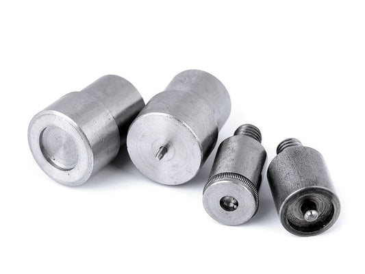 Hand press die set for metal snap buttons Ø10 / 12 / 15 mm