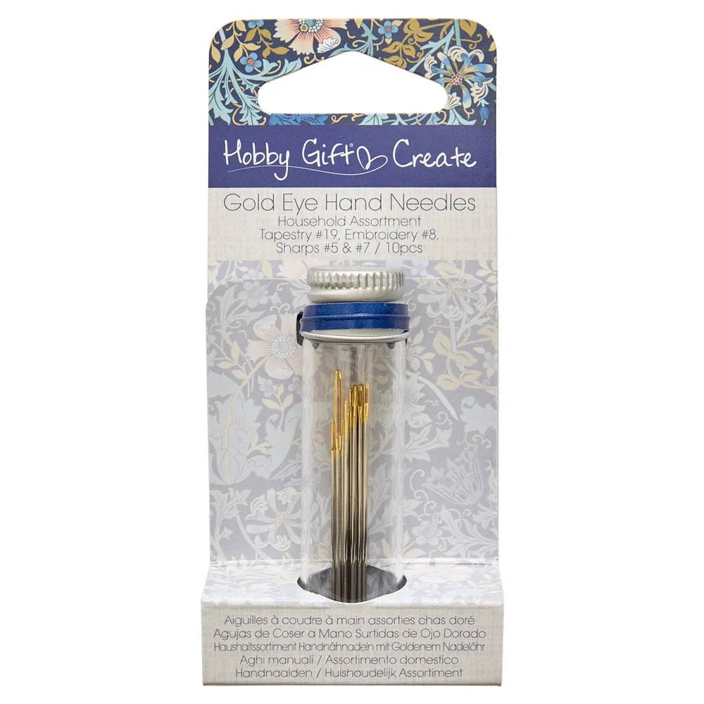 Kuva: Hobby Gift Create -käsin ompeluneulasetti, 10 kpl, saatavilla verkossa Šarlotes audumi