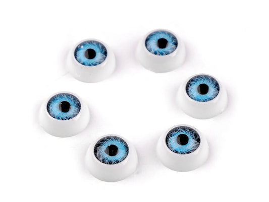 Rotaļlietu acis Ø12 mm (iepakojumā 15 pāri)