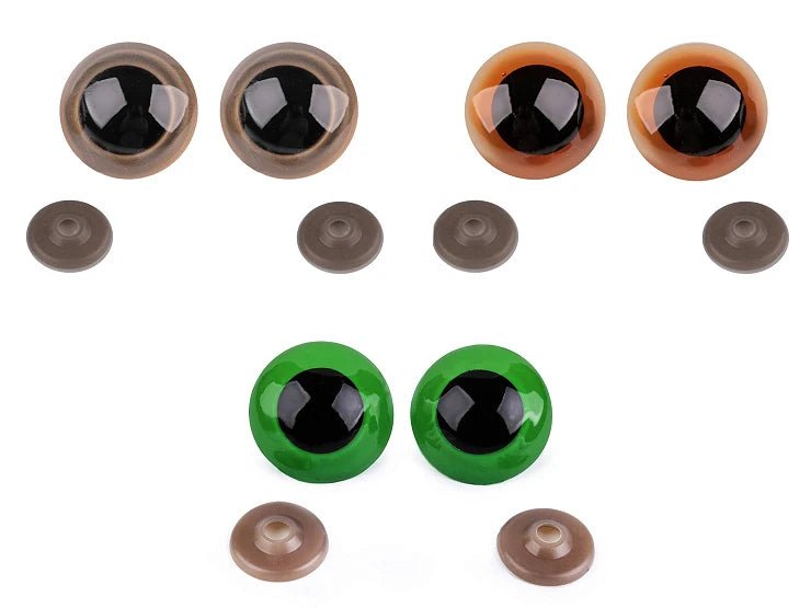 alt
Yeux pour peluches Ø40 mm marron (1 paire)