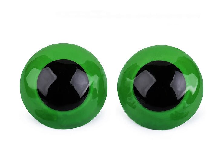 Spielzeugaugen Ø40 mm, grün (1 Paar pro Packung)