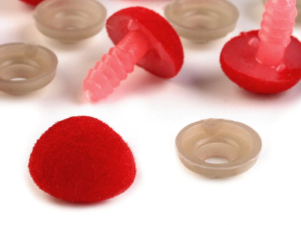 Spielzeugnase 11x14 mm-rot (10 Stück pro Packung)