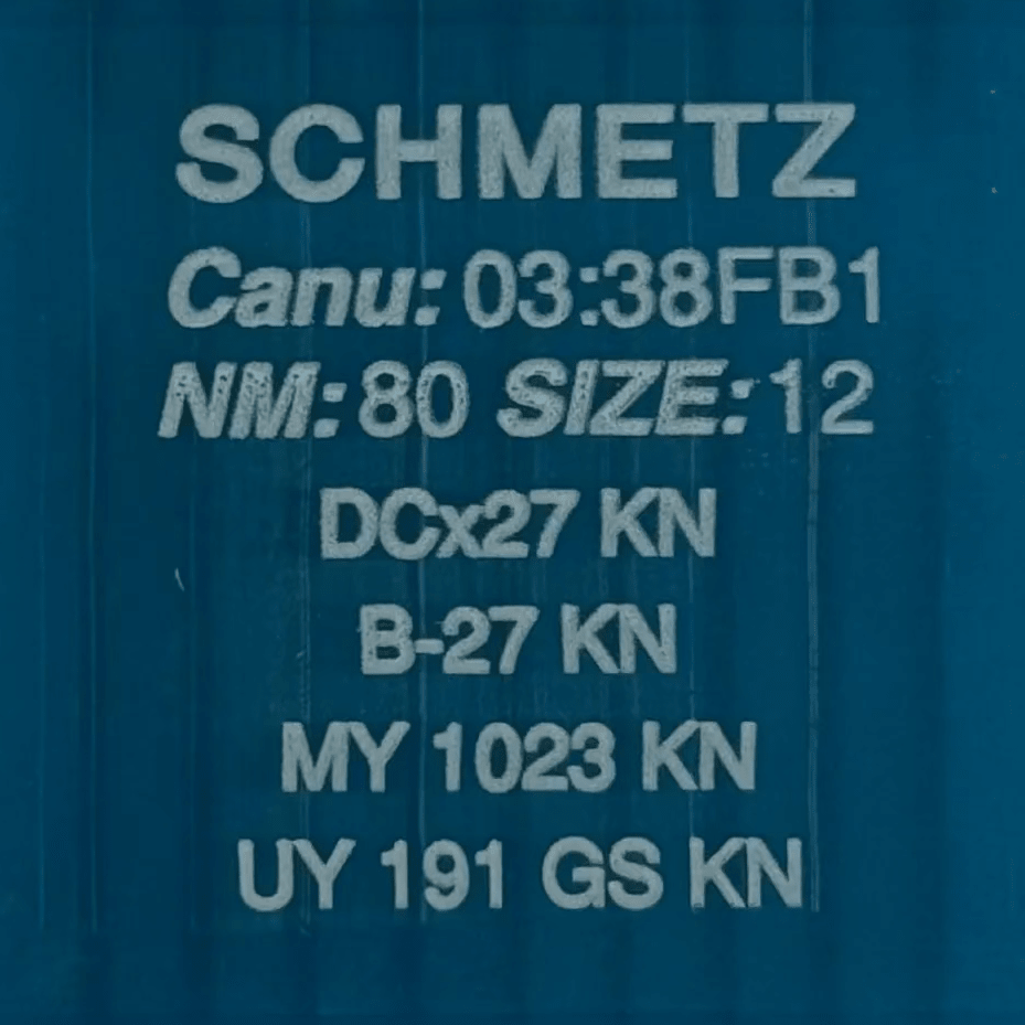 Image with SCHMETZ DCx27 (B - 27) SUK KN industrial overlock needles for fine knitwear - 10 pcs. – available at Šarlotes audumi