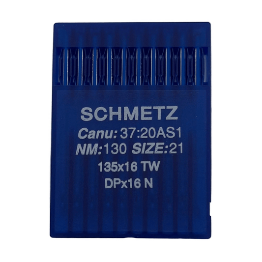 Attachez avec style l'image avec l’aiguille SCHMETZ DPx17 (135x17) S pour machine à coudre industrielle pour cuir - 10 pièces – disponible chez Šarlotes audumi