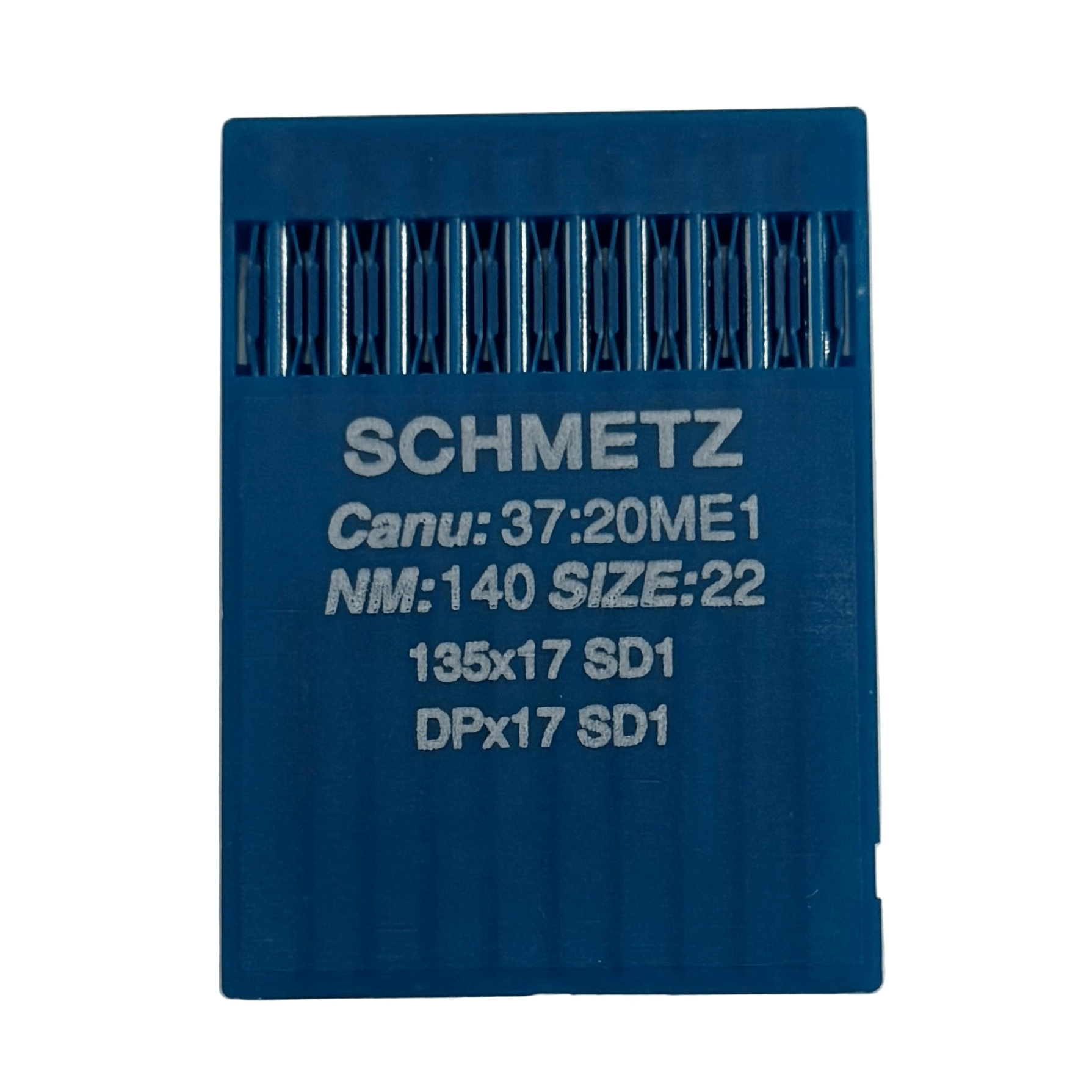 Image de l’aiguille pour machine à coudre industrielle SCHMETZ DPx17 (135x17) SD1 pour cuir - 10 pièces – disponible chez Šarlotes audumi