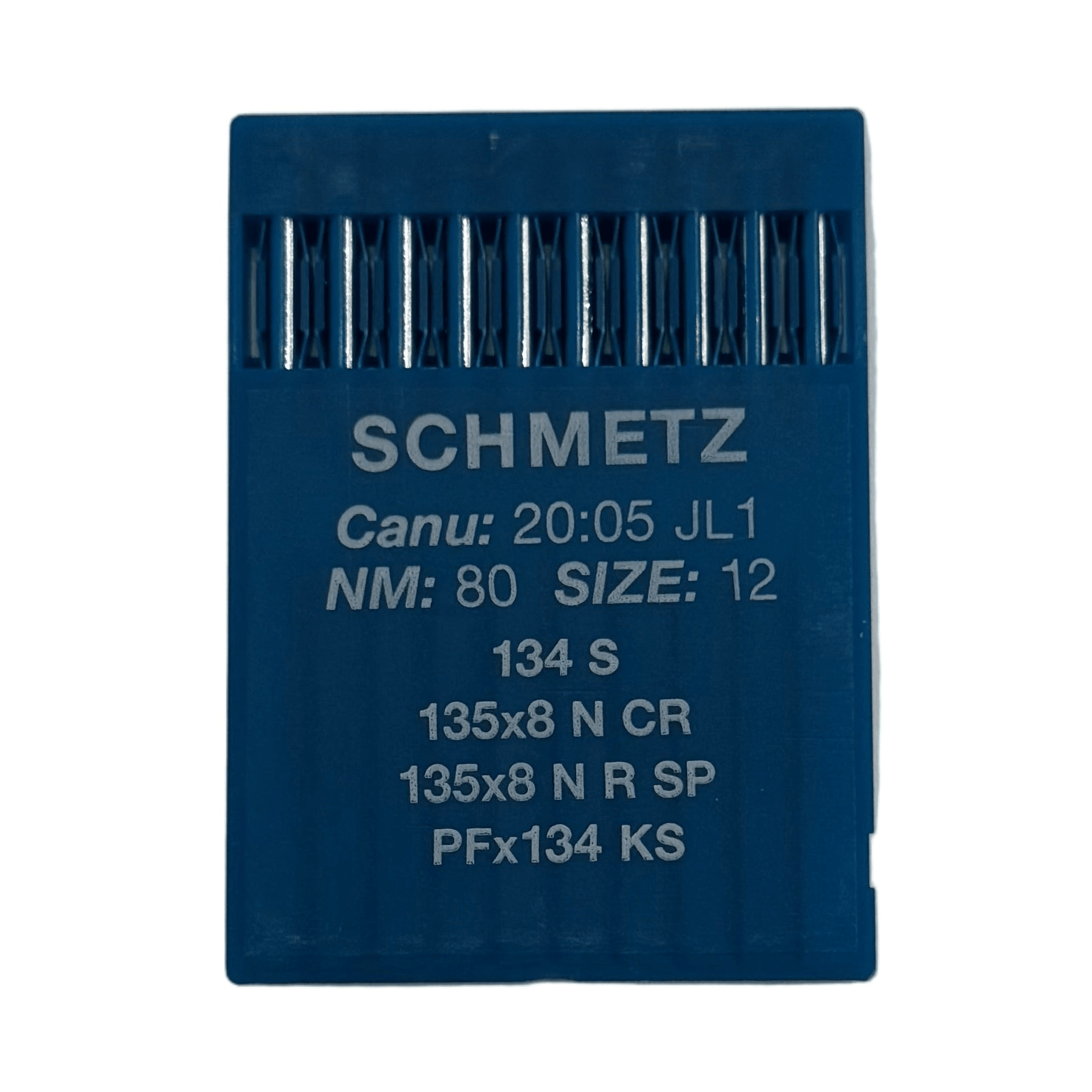 Image de l’aiguille pour machine à coudre industrielle SCHMETZ DPx5 (134) S pour cuir - 10 pièces – disponible chez Šarlotes audumi
