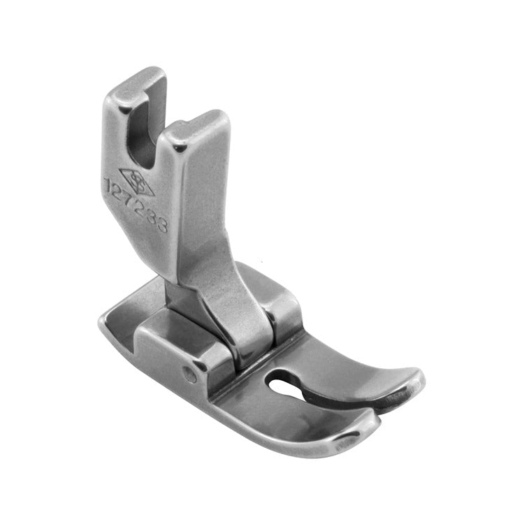 alt
Image with industrial sewing machine presser foot - for straight stitching on thick fabrics – available at Charlote's Fabrics