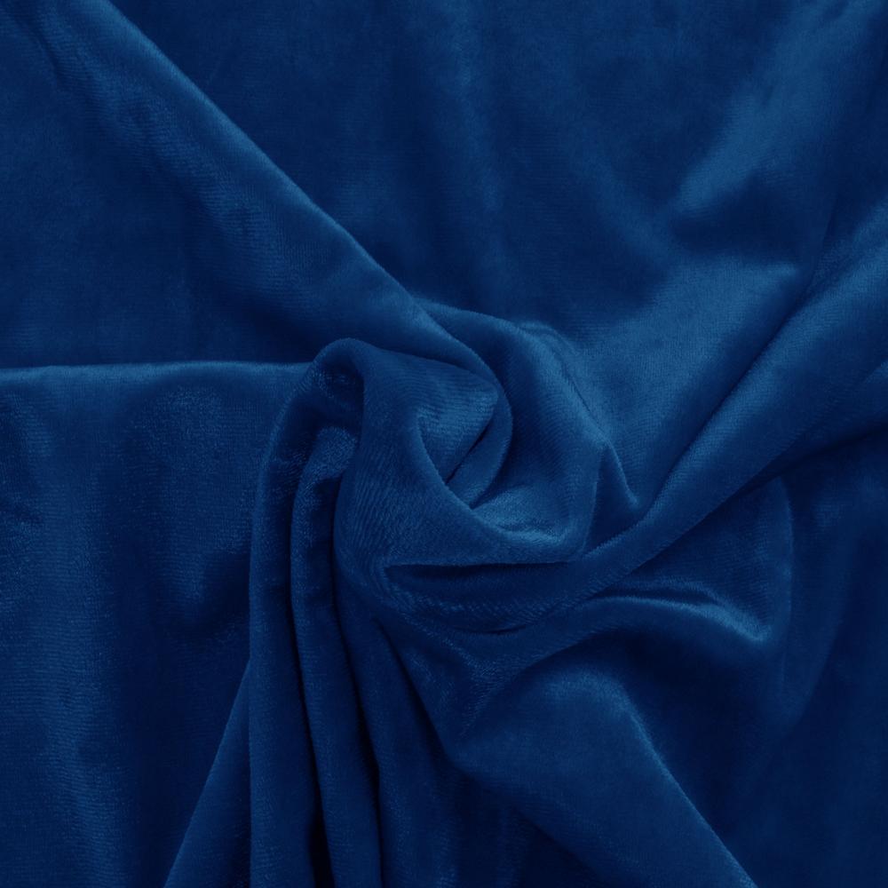 Image of velvet with elastane - royal blue 240 g/m² – available at Šarlotes audumi
