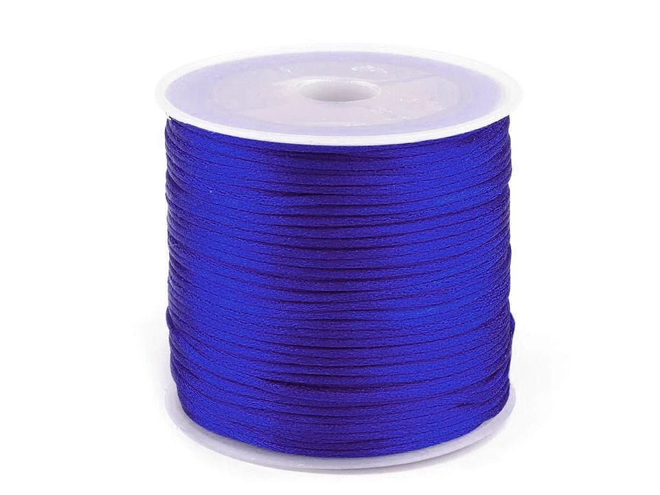 Image avec cordon satiné Ø1 mm (rouleau de 30 m)|différentes teintes – disponible chez Šarlotes audumi