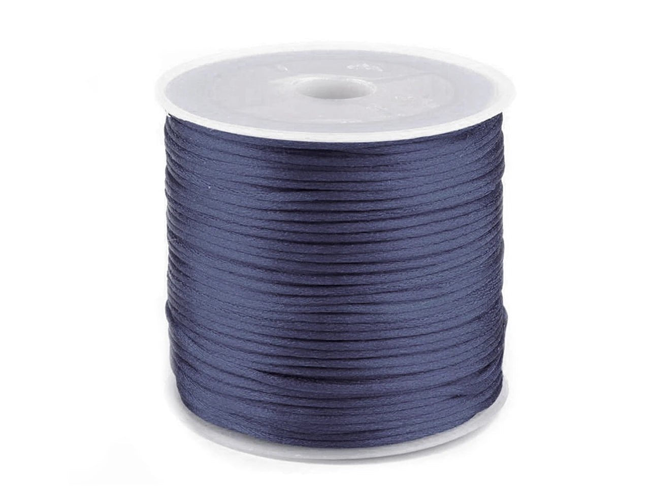 Image avec cordon satin Ø1 mm (rouleau de 30 m) | différentes teintes – disponible chez Šarlotes audumi