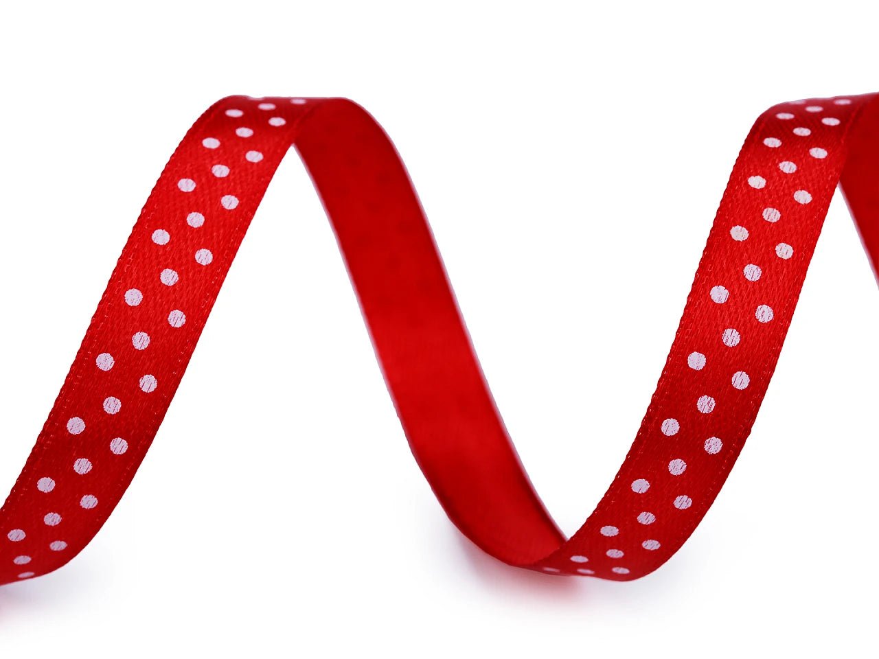 Image de ruban de satin à pois 10 mm (lot 22,5 m) |en plusieurs tons – disponible chez Šarlotes audumi