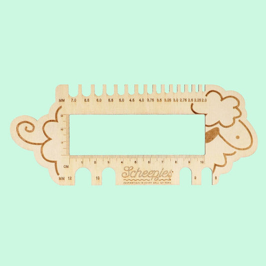 Scheepjes Needle Gauge "Sheep"