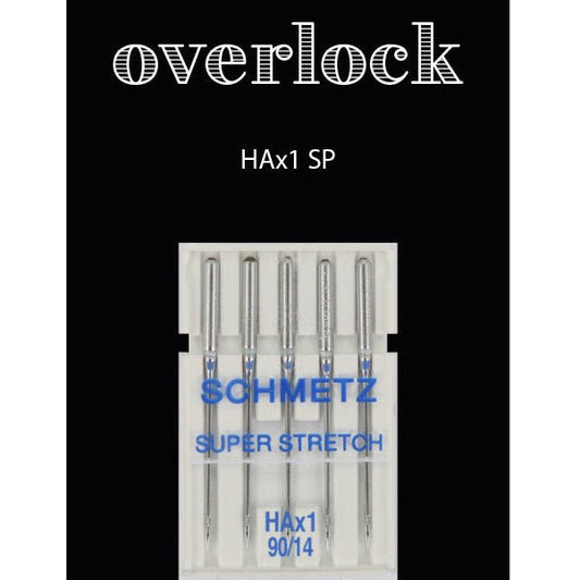 SCHMETZ Overloka adatas trikotāžai HAx1 SP - Nr.90 (5gab.)
