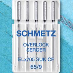 alt
Image with SCHMETZ Overlock and Coverlock needles for knitwear ELx705 SUK CF - No. 65 (5 pcs.) – available at Šarlotes audumi