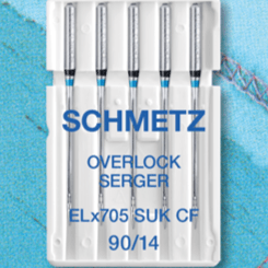 alt
Image with SCHMETZ Overlock and Coverlock needles for knitwear ELx705 SUK CF - No. 90 (5 pcs) – available at Charlotte Fabrics