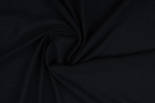 Chiffon - noir| 150 cm | 80 g/m²