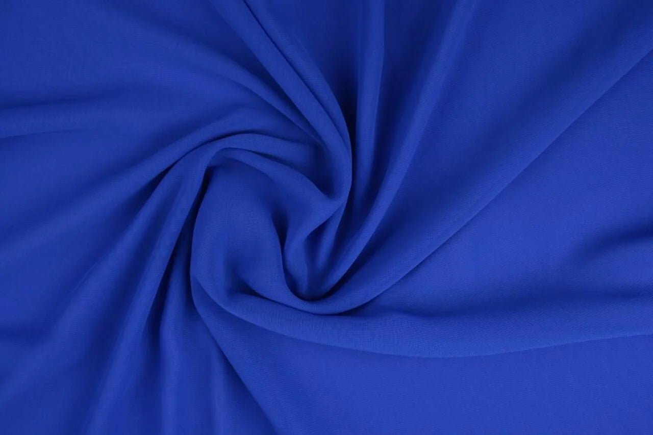 Chiffon bleu bleuet | 150 cm | 80 g/m²