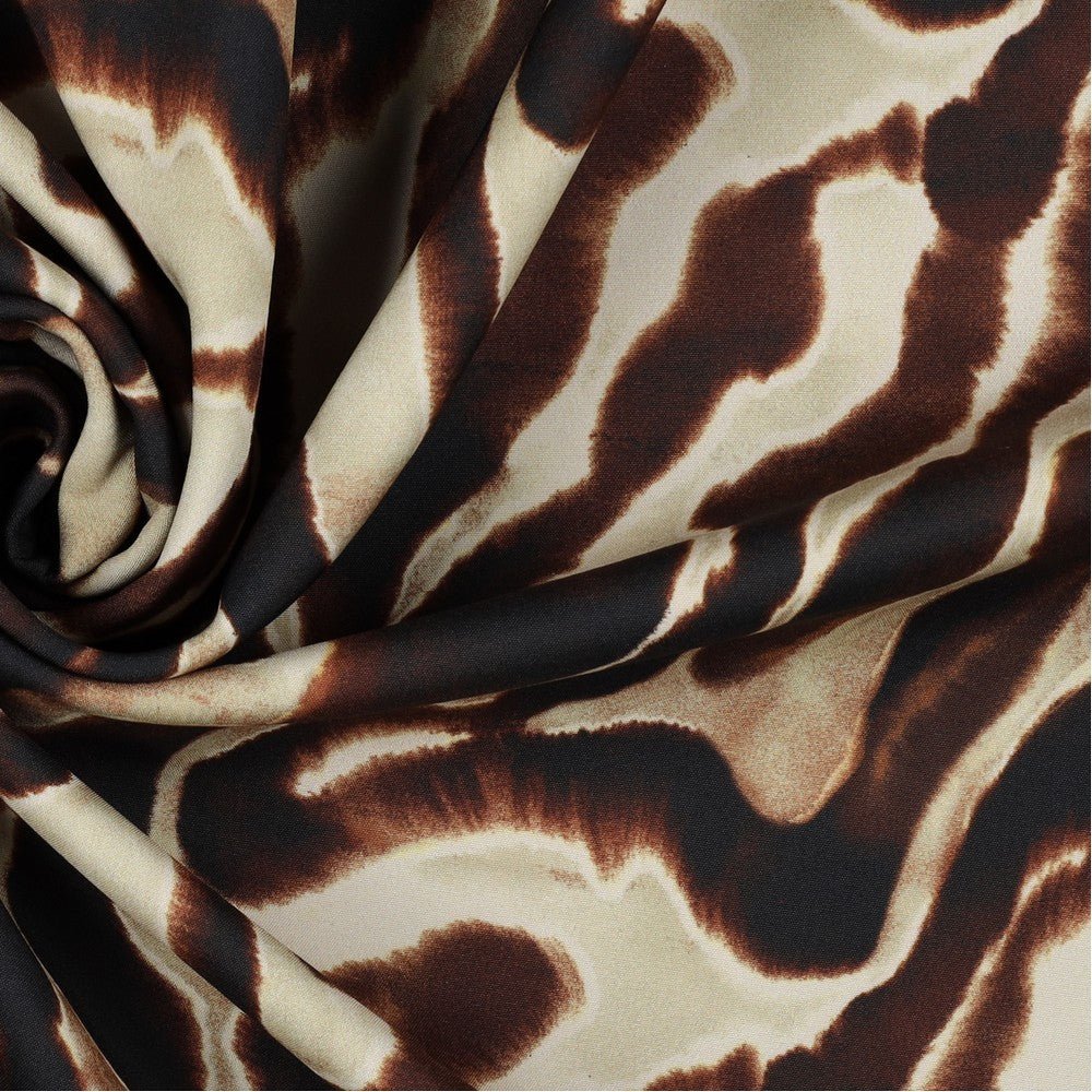 Tissu softshell - motif zèbre 330 g/m²