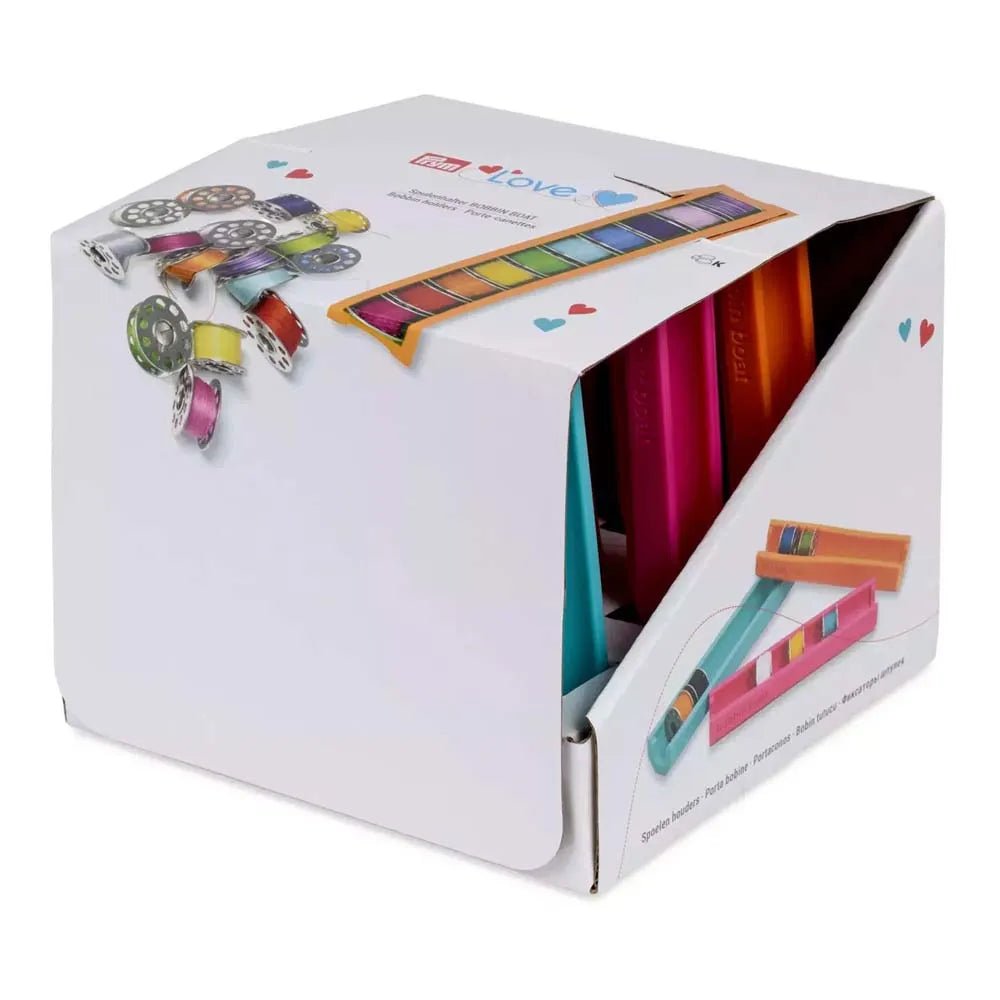 Support de bobines PRYM, pratique pour le rangement, disponible chez Šarlotes audumi