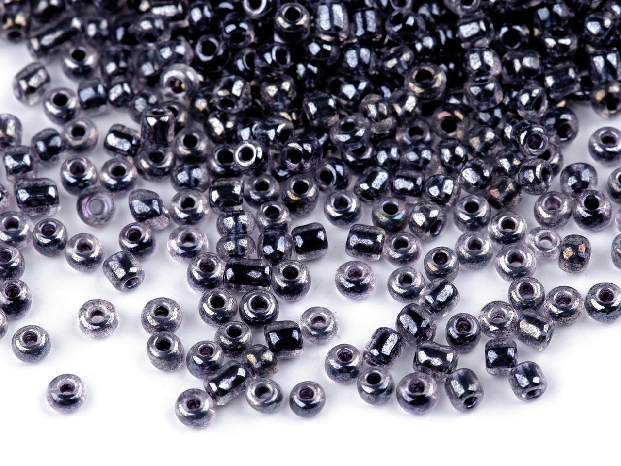 Perles de rocaille en verre 8/0 | 3 mm 50 g | couleurs assorties