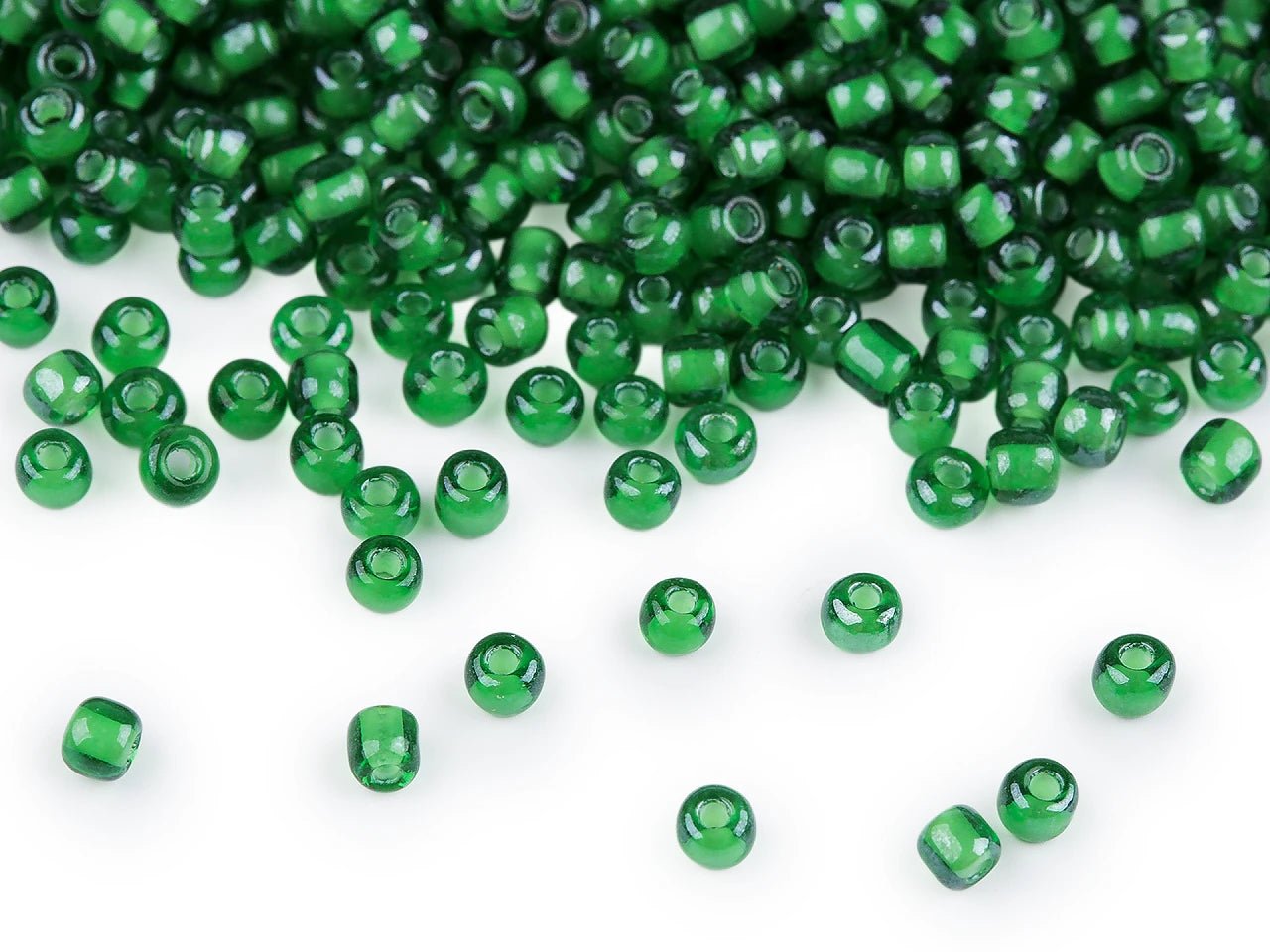 Perles de rocaille en verre 8/0 | 3 mm 50 g | couleurs assorties