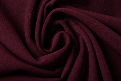 Kostümstoff mit Elastan - Bordeaux 275 g/m²