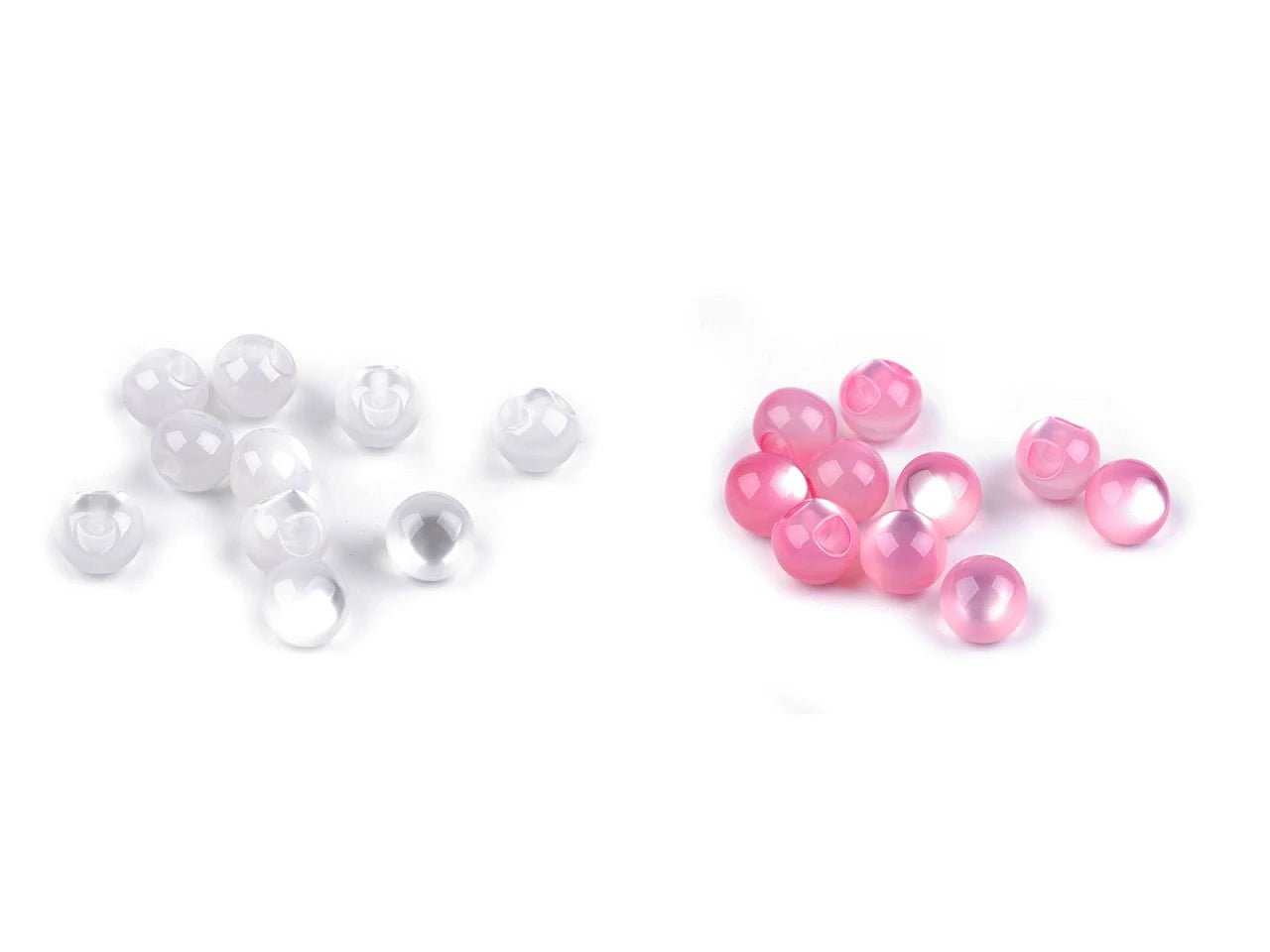 Attēls ar Šujamas pērles / “cat’s eye” pogas Ø10 mm – pieejams Šarlotes audumi