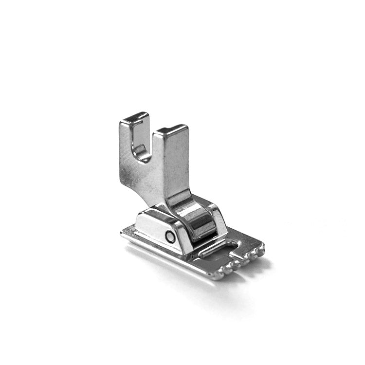 Image of a sewing machine foot - for sewing three decorative ribbons and cords - available at Charlotte's Fabrics