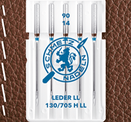 Aiguilles pour machine à coudre pour cuir SCHMETZ LEATHER - N°90 (5 pcs)