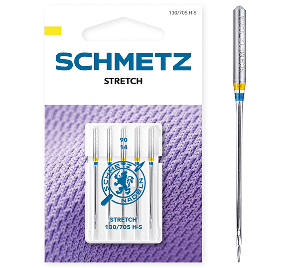 Ш
Sewing machine needles for elastic knitwear SCHMETZ STRETCH - No. 90 (5 pcs.)