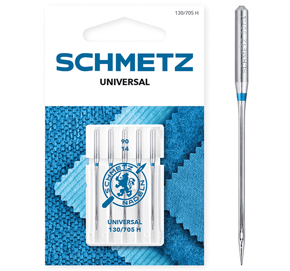 alt
Aiguilles universelles pour machine à coudre SCHMETZ UNIVERSAL - n°90 (5 pcs)