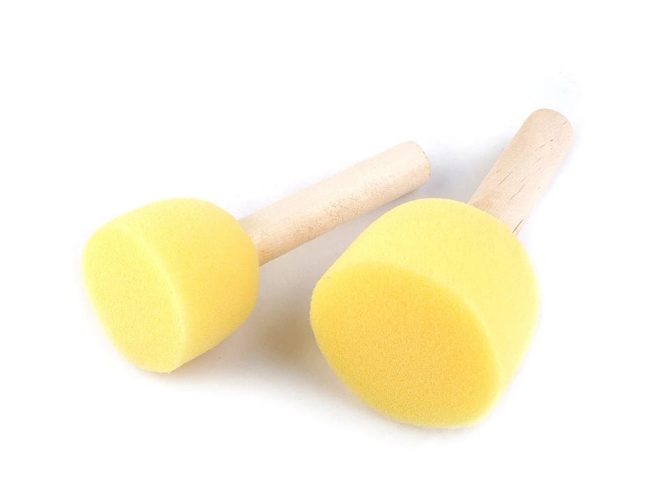 Brosses éponge, éponges - lot de 5