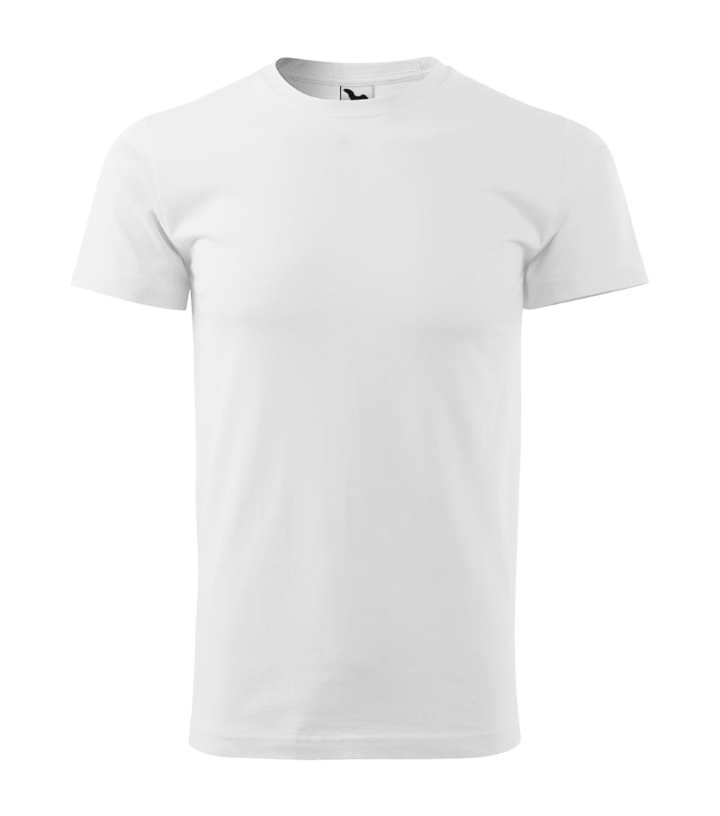 T-shirt Malfini 100 % coton 160 g/m², blanc – disponible chez Šarlotes audumi