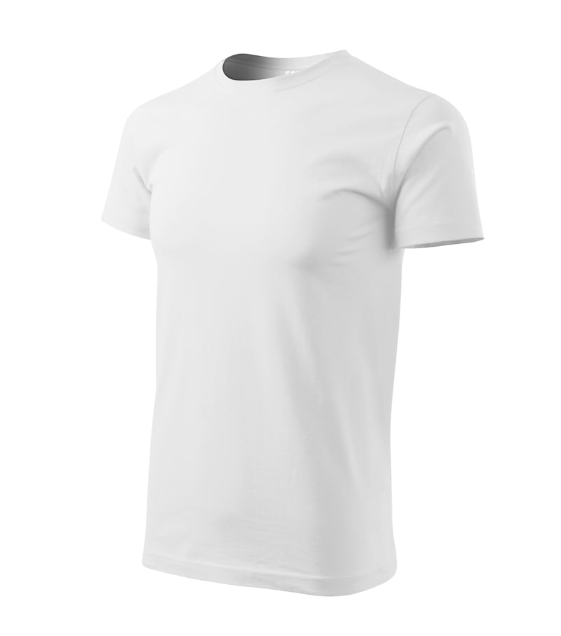 Image d’un t-shirt Malfini en 100 % coton 160 g/m² - blanc – disponible chez Šarlotes audumi